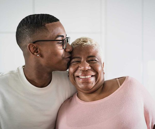 Single mom with two sons