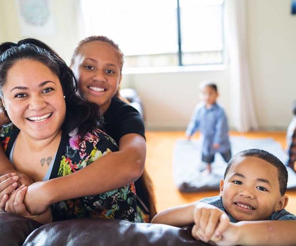 Single mom with two sons