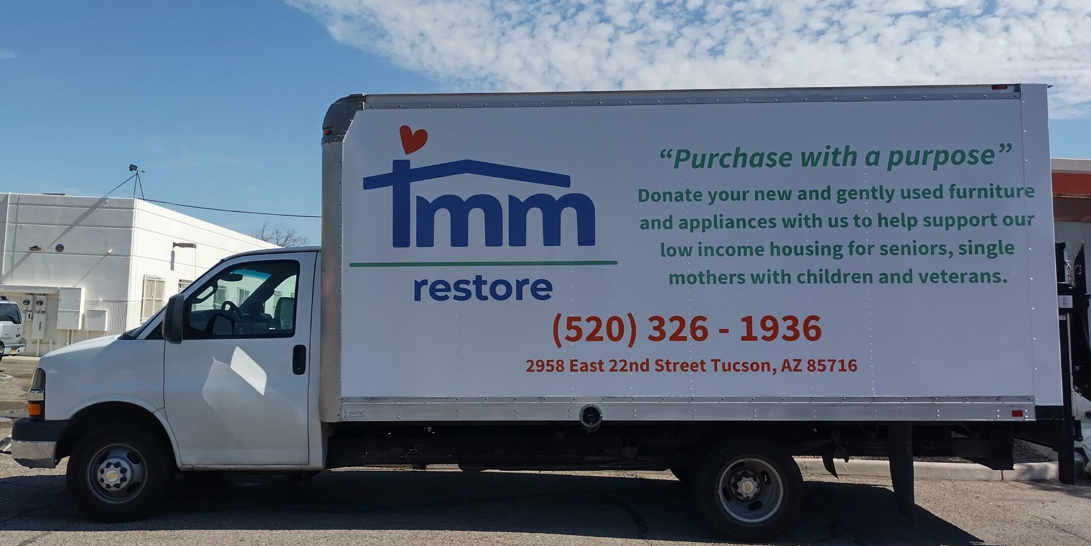 TMM's ReStore Pickup Vehicle